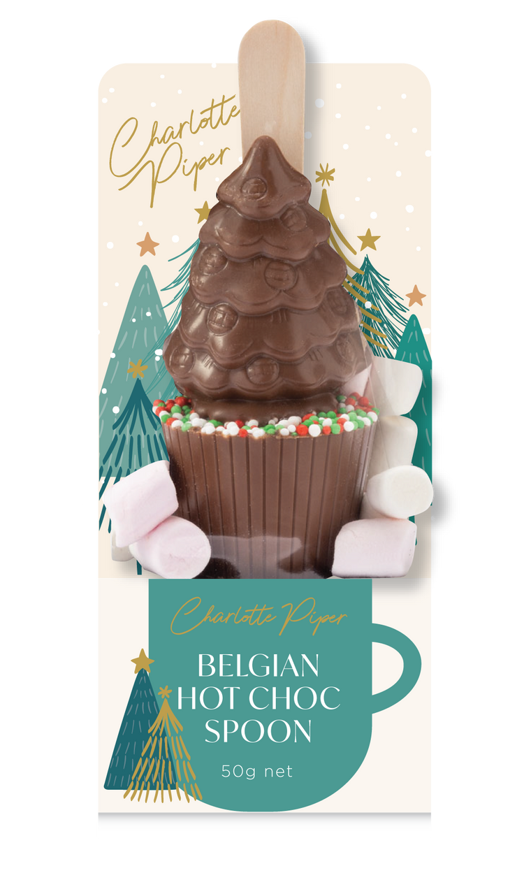 Charlotte Piper - Hot Chocolate Christmas Tree Spoon