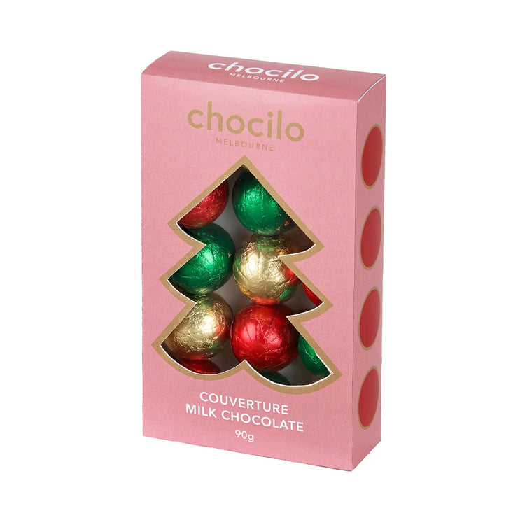 Chocilo Bauble Milk Chocolate Gift Box - 90g