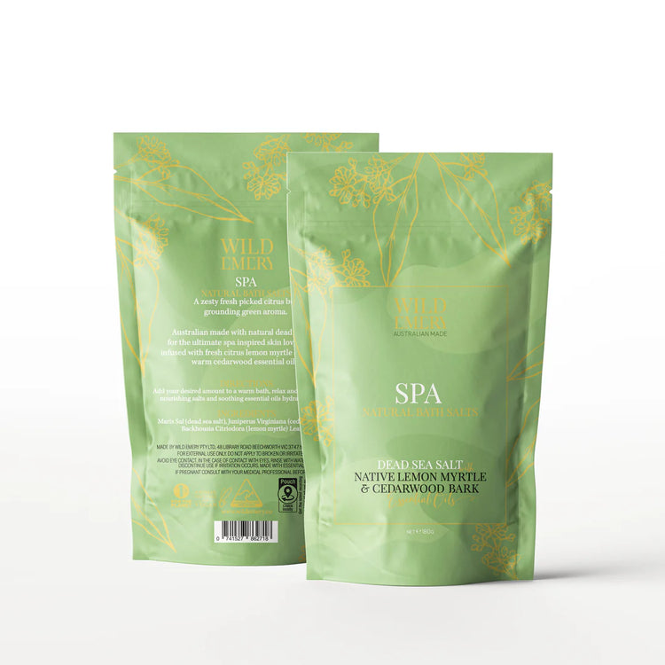 Wild Emery - Spa Natural Bath Salts - 180g
