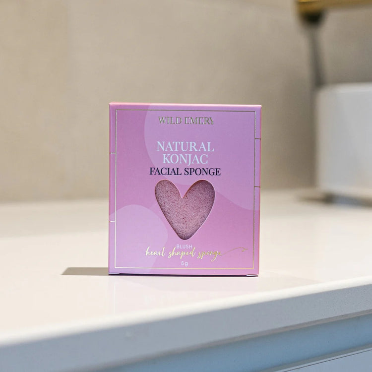 Wild Emery - Blush Konjac Facial Sponge