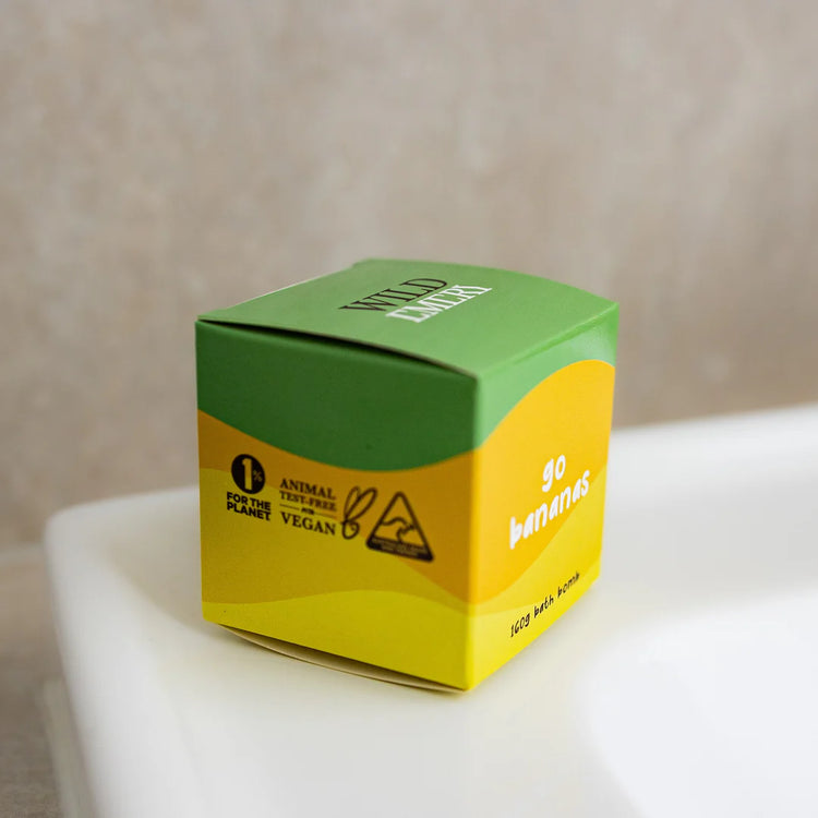 Wild Emery - Go Bananas Cube Bath Bomb - 160g