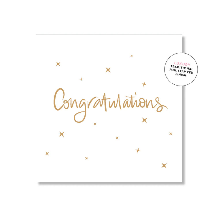 Congratulations - Mini Card