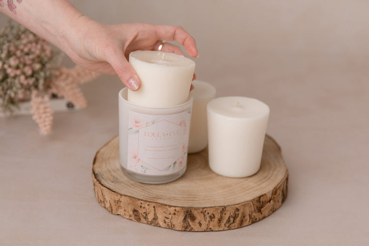 Luxe White 300g Candle