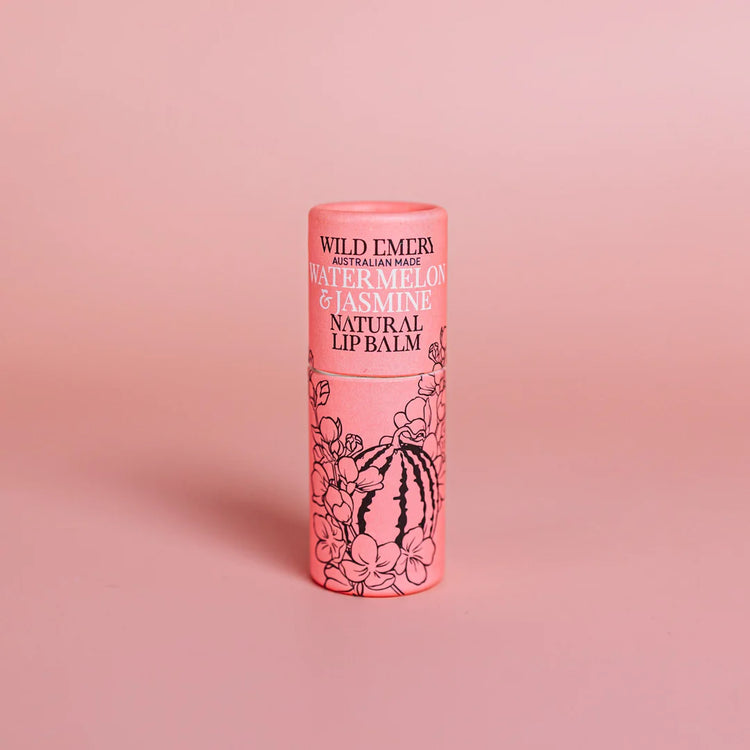 Wild Emery - Watermelon & Jasmine Natural Lip Balm