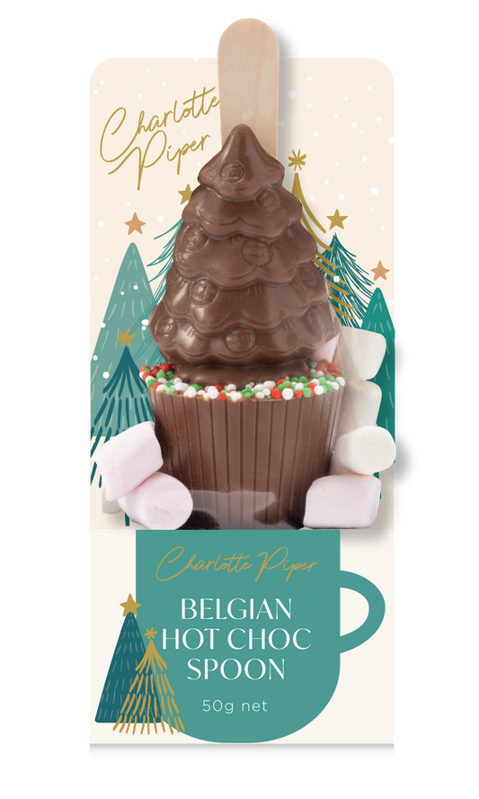 Charlotte Piper - Hot Chocolate Christmas Tree Spoon