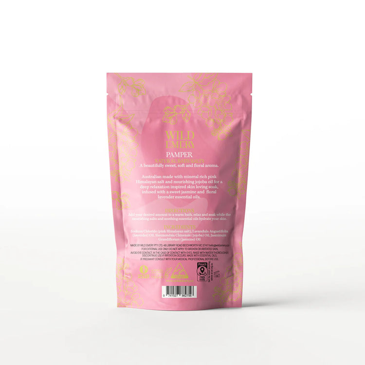Wild Emery - Pamper Natural Bath Salts - 180g