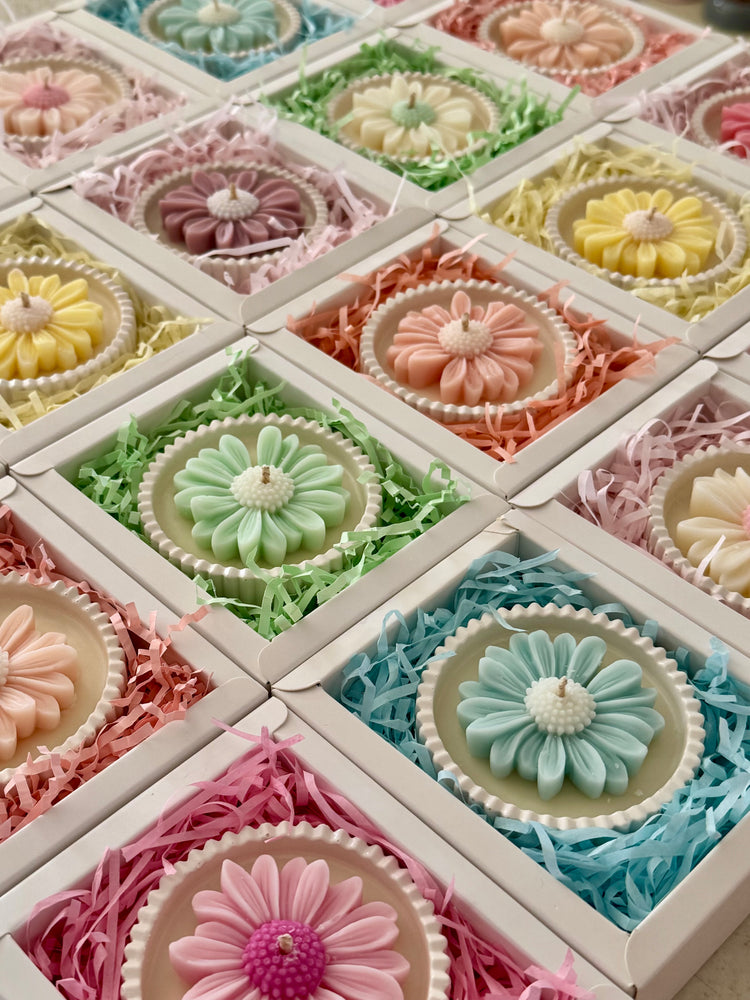 Floral Candle Pots
