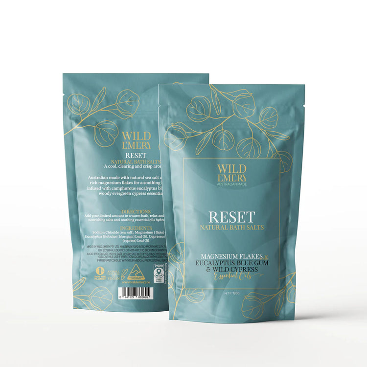 Wild Emery - Reset Natural Bath Salts - 180g