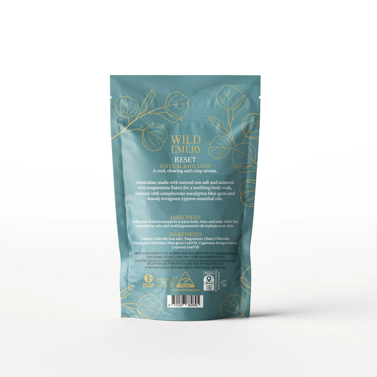 Wild Emery - Reset Natural Bath Salts - 180g