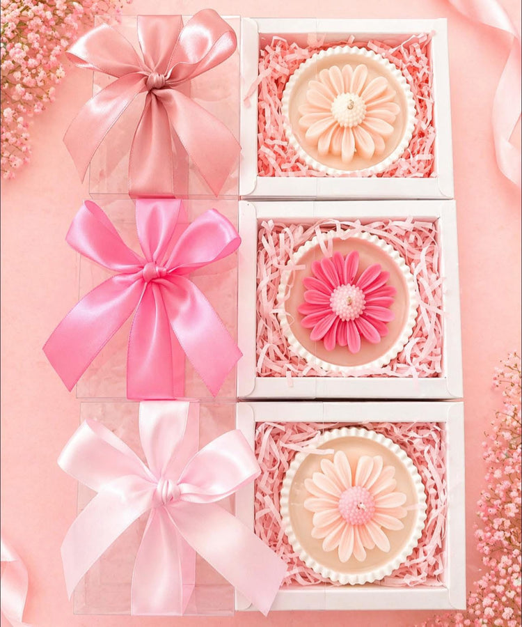 Floral Candle Pots
