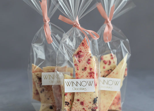 Winnow Chocolate Brittle Bag - Summer Berry