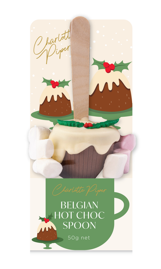 Charlotte Piper - Hot Chocolate Christmas Pudding Spoon