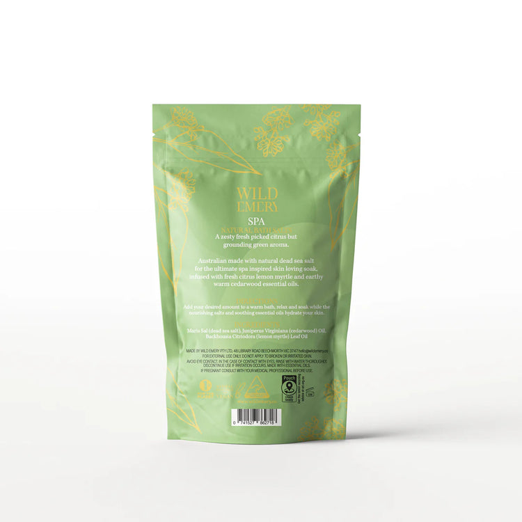 Wild Emery - Spa Natural Bath Salts - 180g
