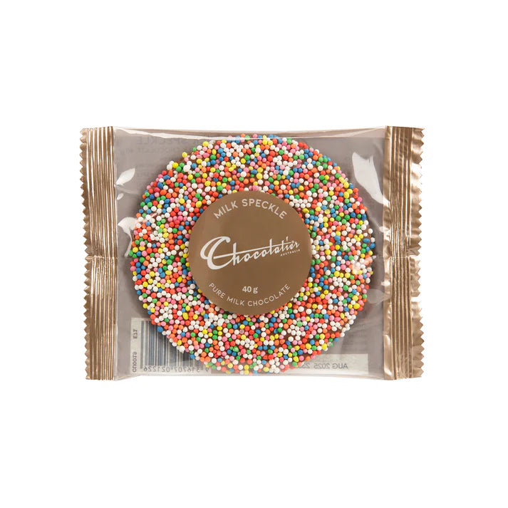 Chocolatier Australia Pure Delight Speckle in Milk Chocolate - 40g