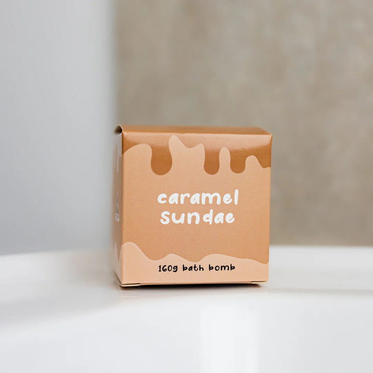 Wild Emery - Caramel Sundae Cube Bath Bomb - 160g