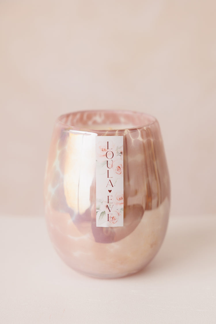 Blush Pink Candle 440g - Christmas Fragrances