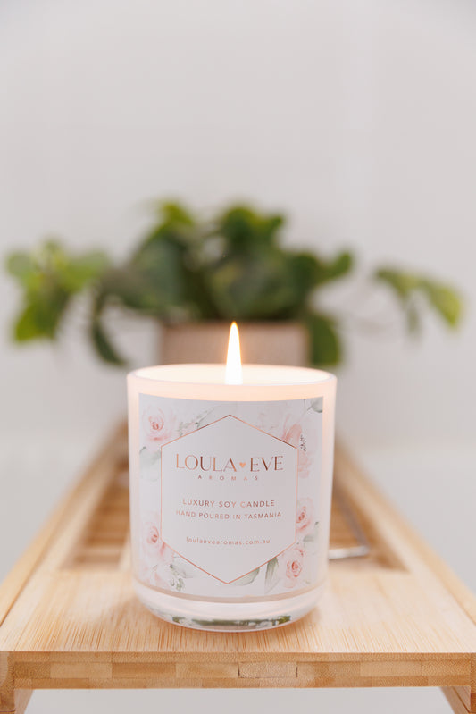 Luxe White 300g Candle