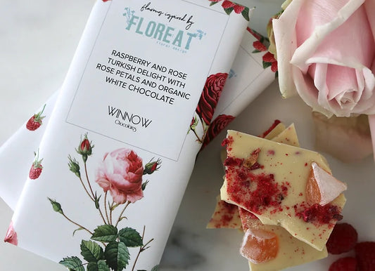 Winnow Chocolate Bars - Floreat X Winnow | Raspberry & Rose