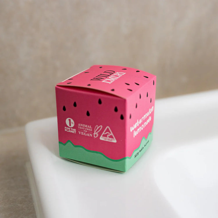 Wild Emery - Watermelon Lemonade Cube Bath Bomb - 160g